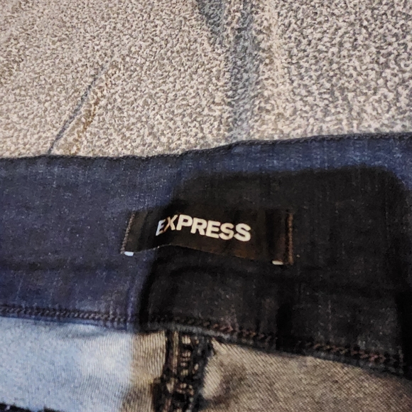 NWT Express denim perfect jeggings/skinny jeans size 14short - Picture 7 of 7